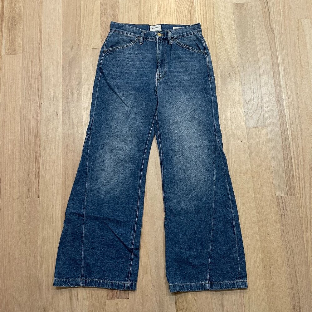 FRAME Le Baggy Palazzo Jeans – Size 27